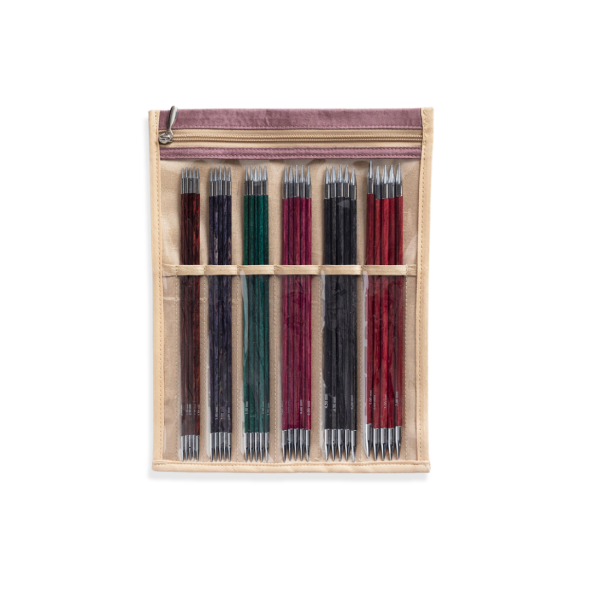 KnitPro Royale - Set med strumpstickor (5 st, 20 cm)